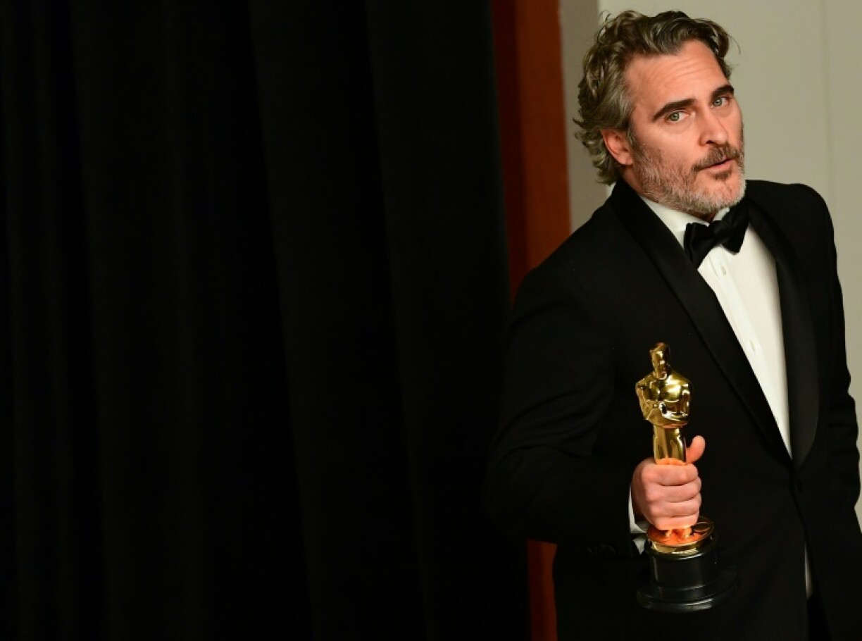 US actor Joaquin Phoenix went on to Oscar success after 'Joker' triumphed at Venice