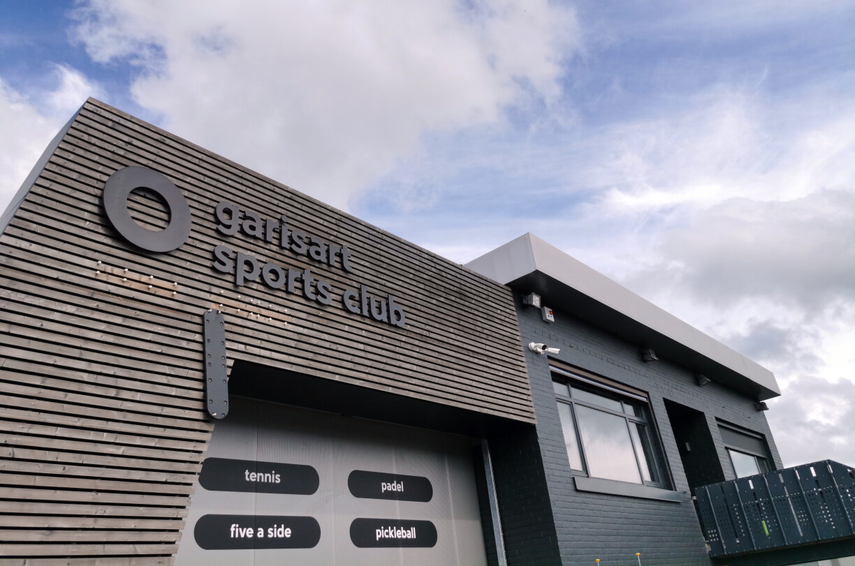 Le Tero Padel Club Garisart à Arlon, considéré comme le plus grand club de padel de Belgique.