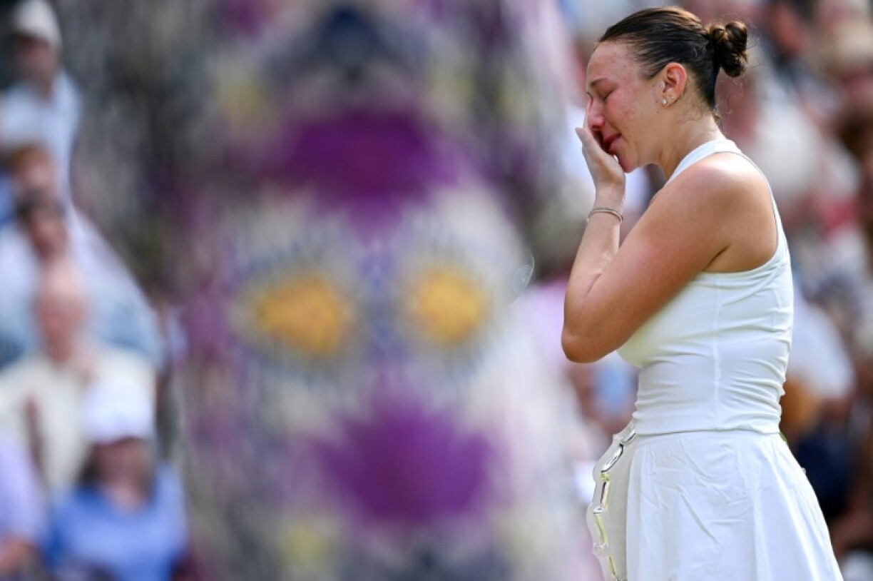 Amanda Anisimova said nerves got the better of her in losing the Wimbledon final