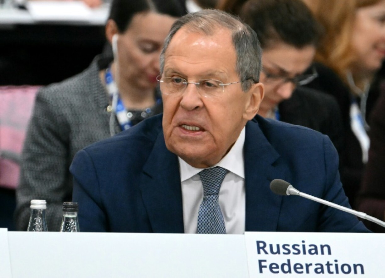 Russia's Foreign Minister Sergei Lavrov accused US President Joe Biden's administration of escalating the conflict in Ukraine