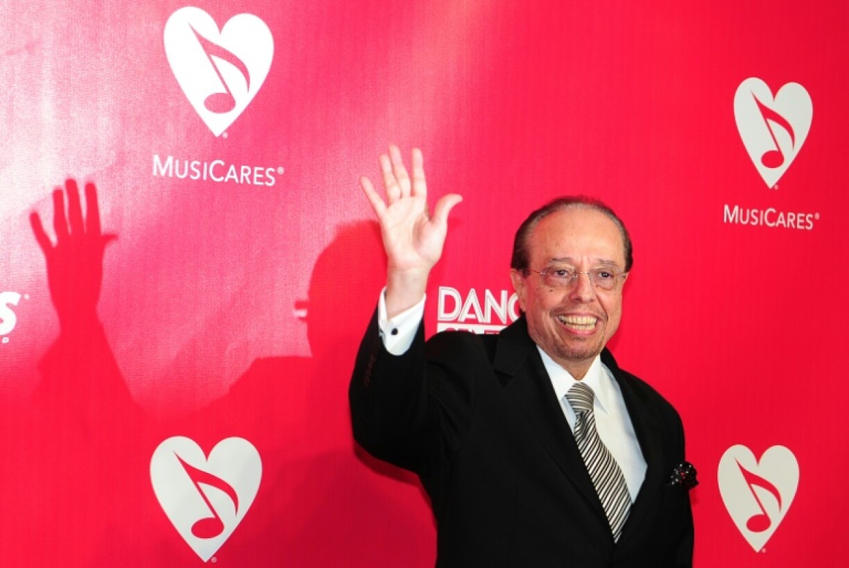 Le pianiste et musicien brésilien Sergio Mendes à Los Angeles en Californie, le 10 février 2012