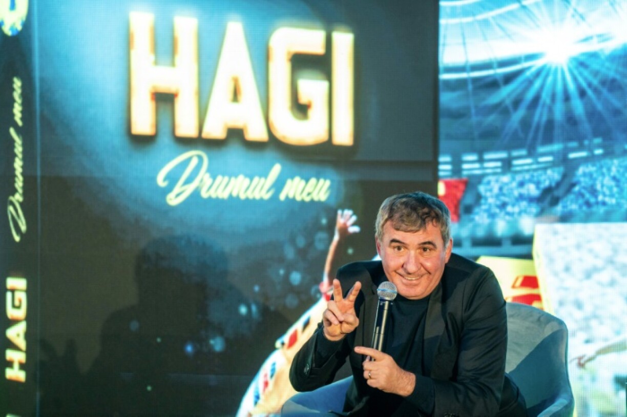 Hagi's voice is loud and his temper can be volcanic, but those in his entourage hail his 'heart of gold'