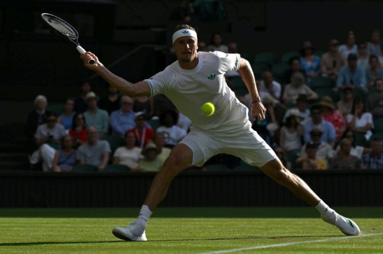 Germany's Alexander Zverev got some advice from retired Spanish legend Rafael Nadal after his first-round exit at Wimbledon