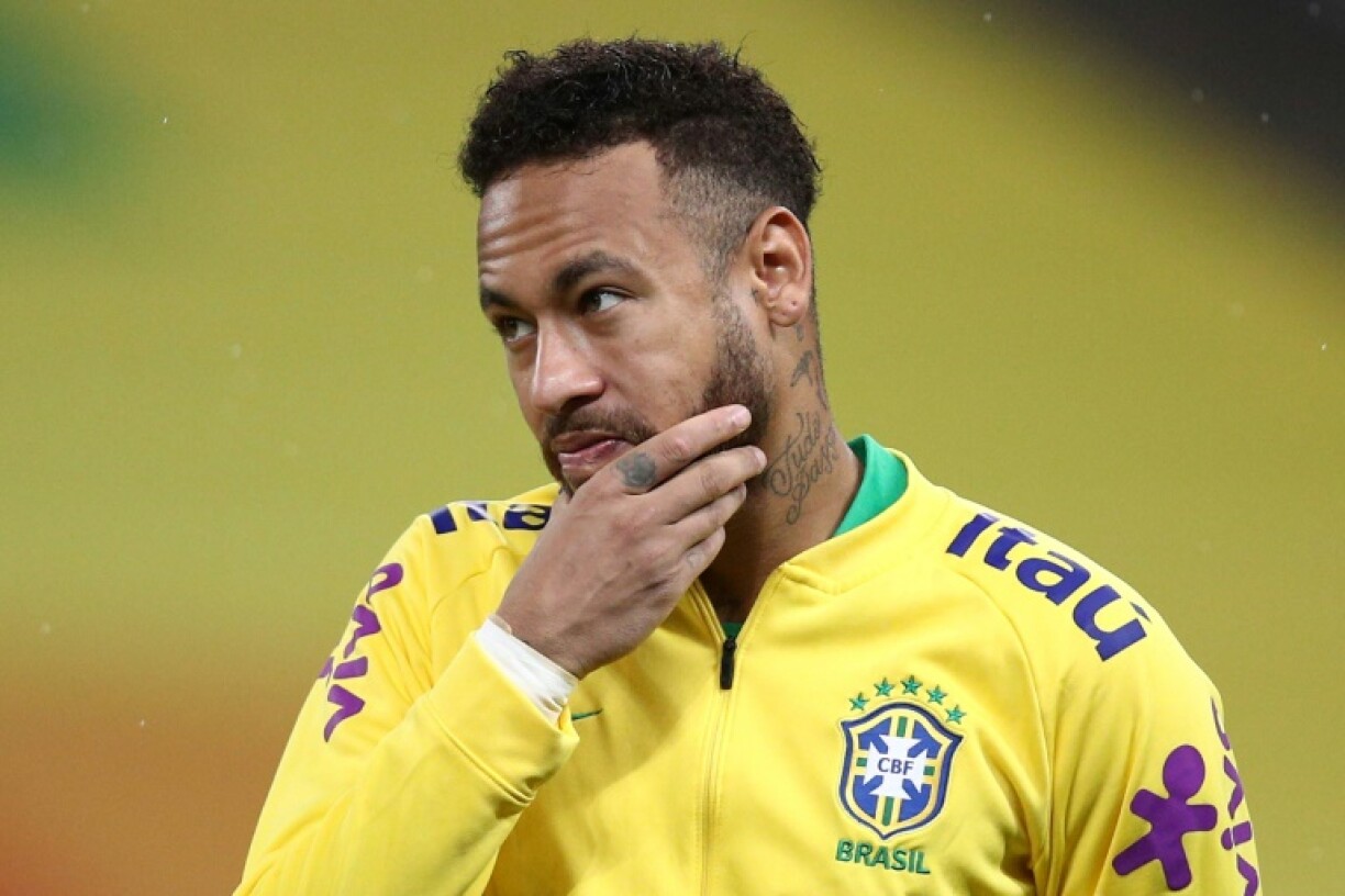 La star du Brésil Neymar Jr, le 9 octobre 2020 à Sao Paulo