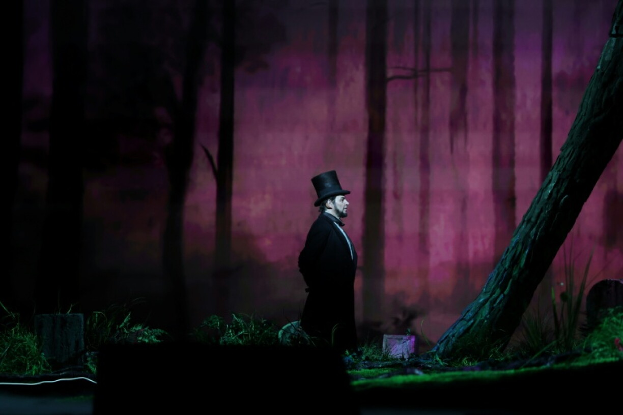Baritone Peter Mattei plays Abraham Lincoln in 'Lincoln in the Bardo,' which will have its world premiere at New York's Metropolitan Opera