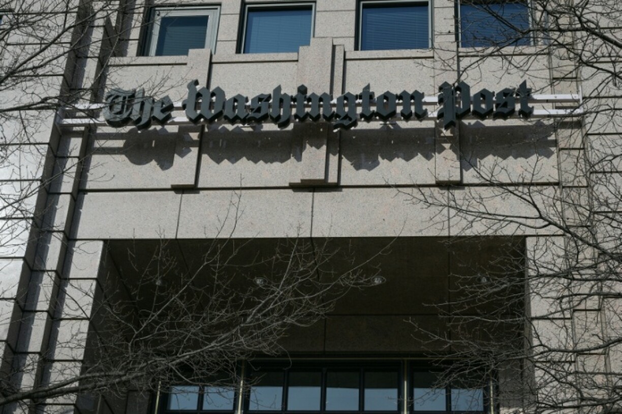L'immeuble des bureaux du Washington Post à Washington, le 4 février 2026