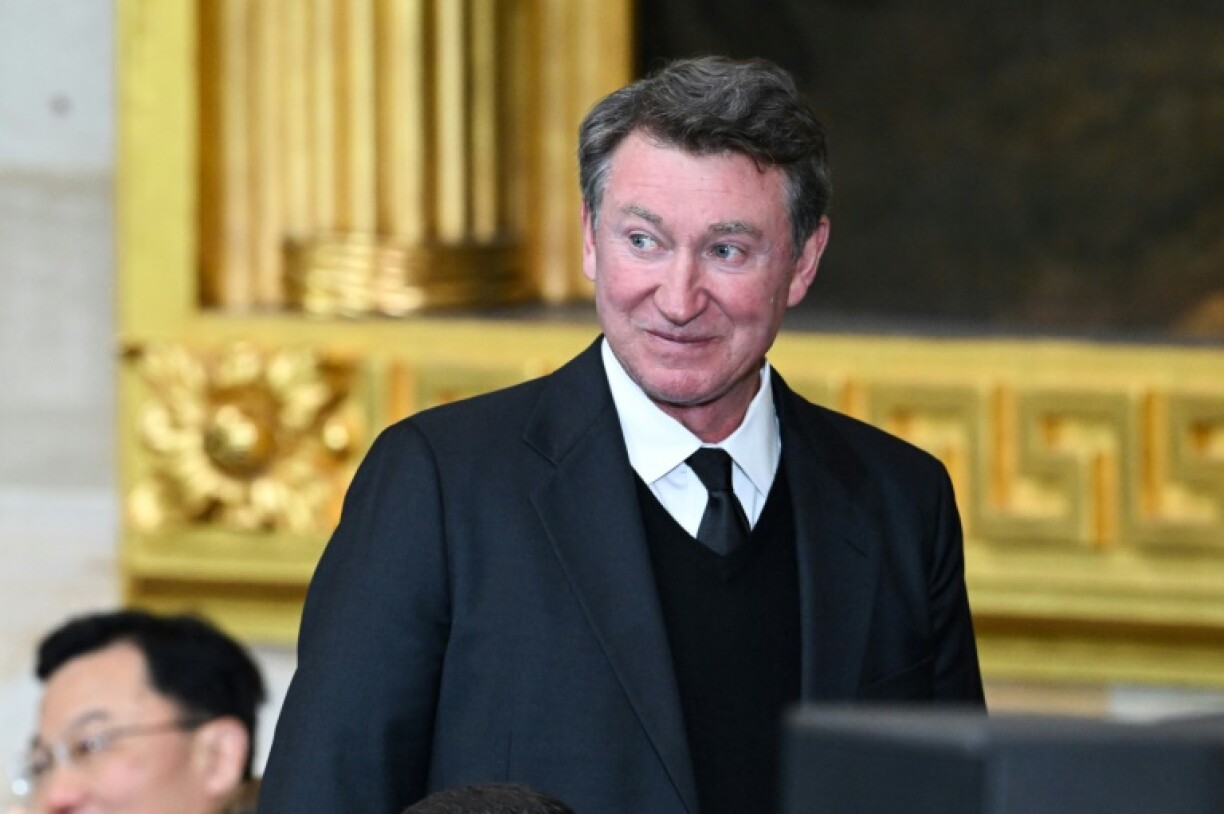Canadian retired professional hockey player Wayne Gretzky attended the inauguration of US President Donald Trump