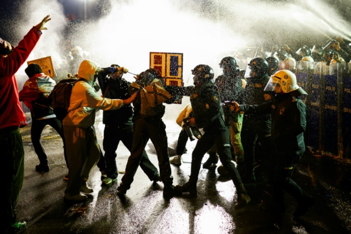 Turkey was shaken by massive street protests in March sparked by the arrest and jailing of Istanbul's opposition mayor