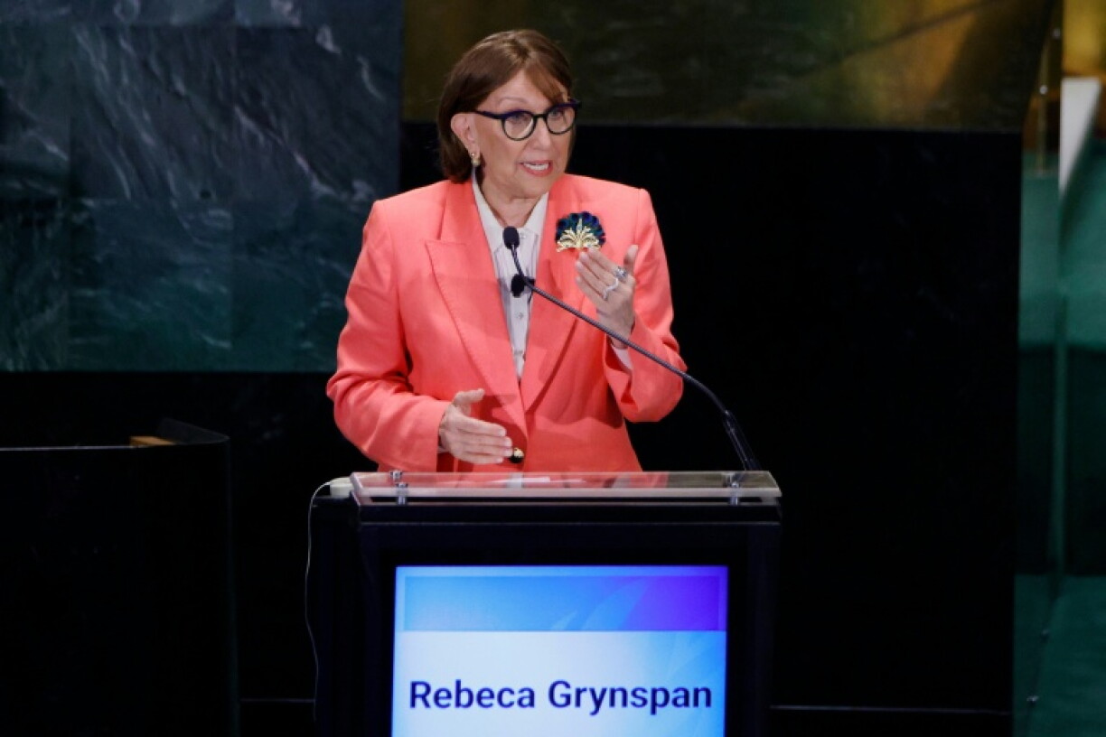 Rebeca Grynspan, Costa Rican economist and Secretary-General of UNCTAD, appeared to be taking the lead in the race for the United Nations secretary-general position