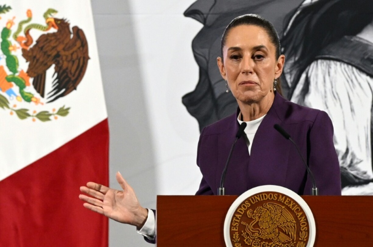 Mexican President Claudia Sheinbaum has accused the United States of violating a North American free trade agreement