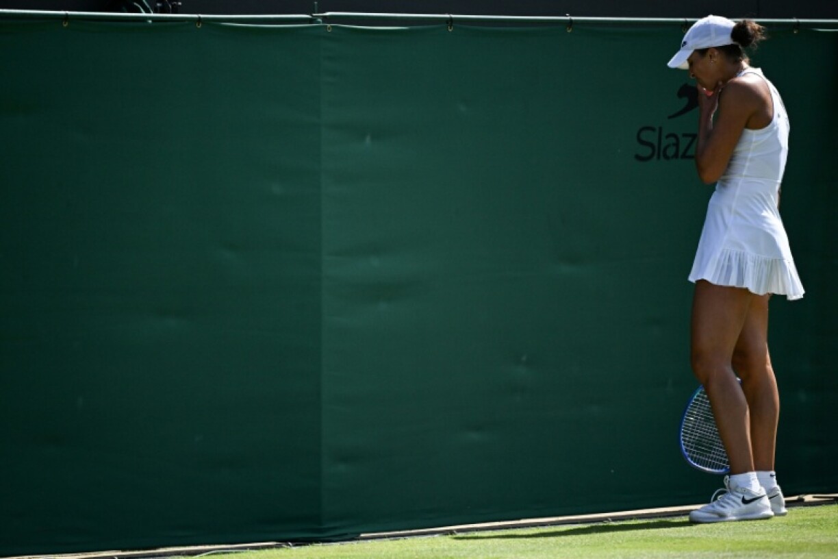 Australian Open champion Madison Keys became the latest top player to lose in the early rounds at Wimbledon