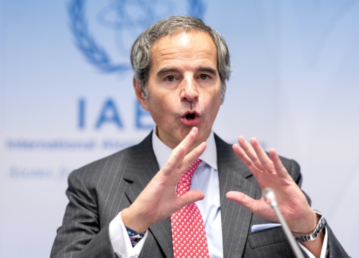 UN nuclear watchdog chief Rafael Grossi says that Iran's increased production of enriched uranium is a 'clear message' to its critics