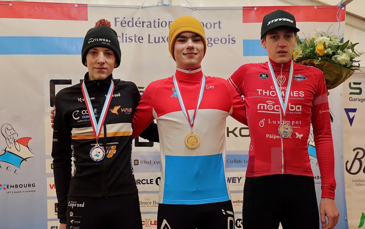 De Podium vun de Junioren.