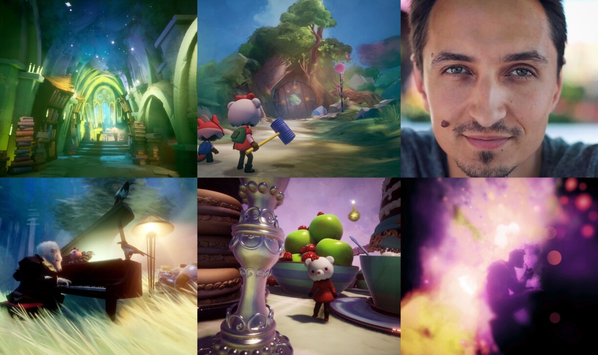 Christophe Villedieu, game designer du jeu vidéo Dreams (en haut à droite), a répondu aux questions de RTL 5minutes.