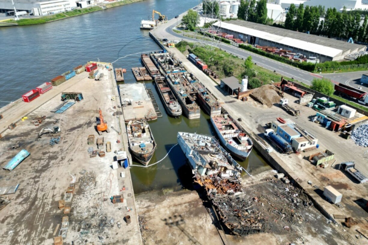 High-tech but struggling: the Galloo shipbreaking yard in Ghent, Belgium