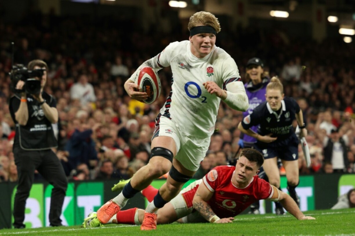 Henry Pollock scored twice on his England debut in March as a replacement