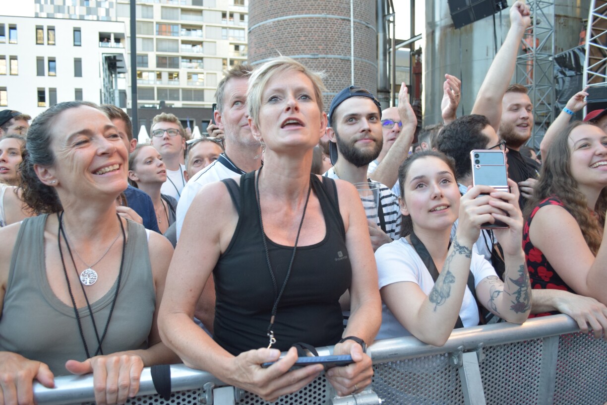 Les fans n'ont pas manqué une miette du concert de Imagine Dragons.