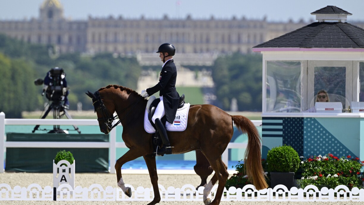 Den Nicolas Wagner mam Quater Back Junior bei den Olympesche Spiller zu Paräis.