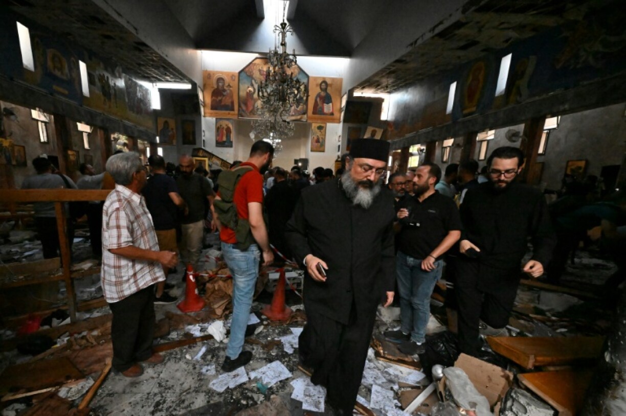 Syria's Christian community has shrunk from around one million before the war to under 300,000