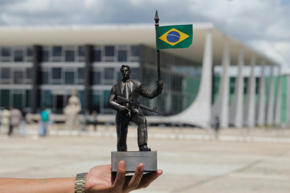 The alleged plot included a plan to have Lula, his vice-president Geraldo Alckmin, and Supreme Court Justice Alexandre de Moraes -- a Bolsonaro arch-foe and one of the judges in the current case -- assassinated