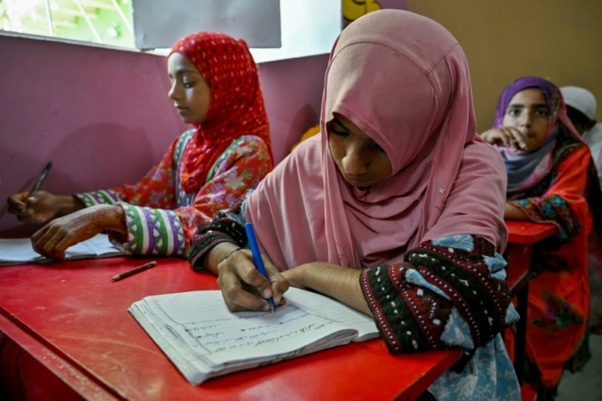 Aneesa Haroon began attending school at the age of seven after negotiations between her parents and teachers