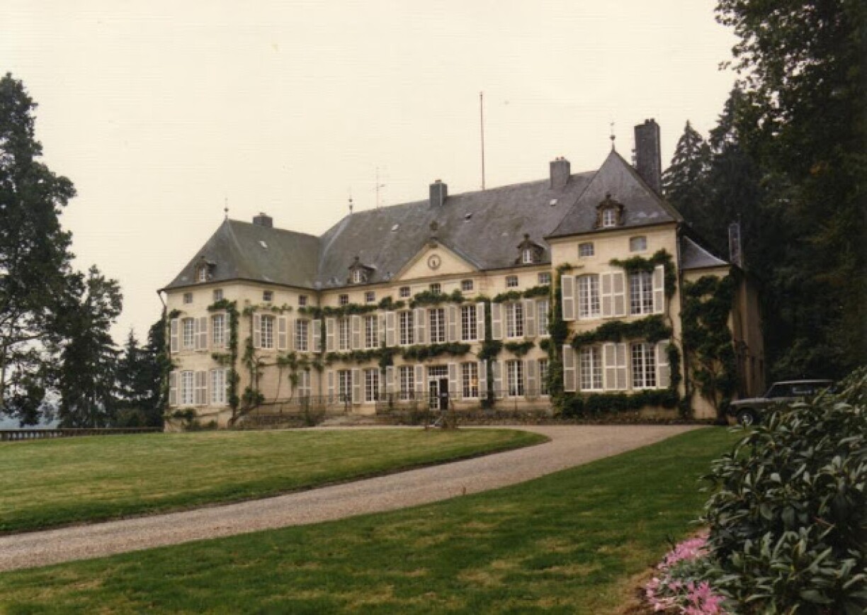 Fischbach Castle in the 1980s.