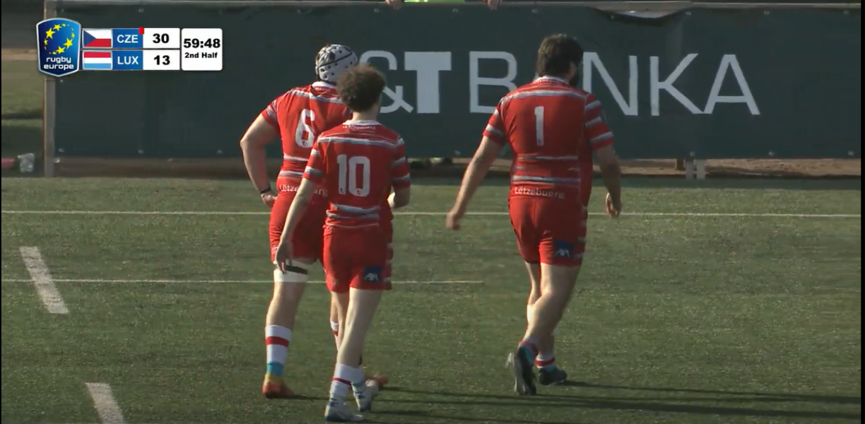 Second half of the Czechia vs Luxembourg game on 8 March.