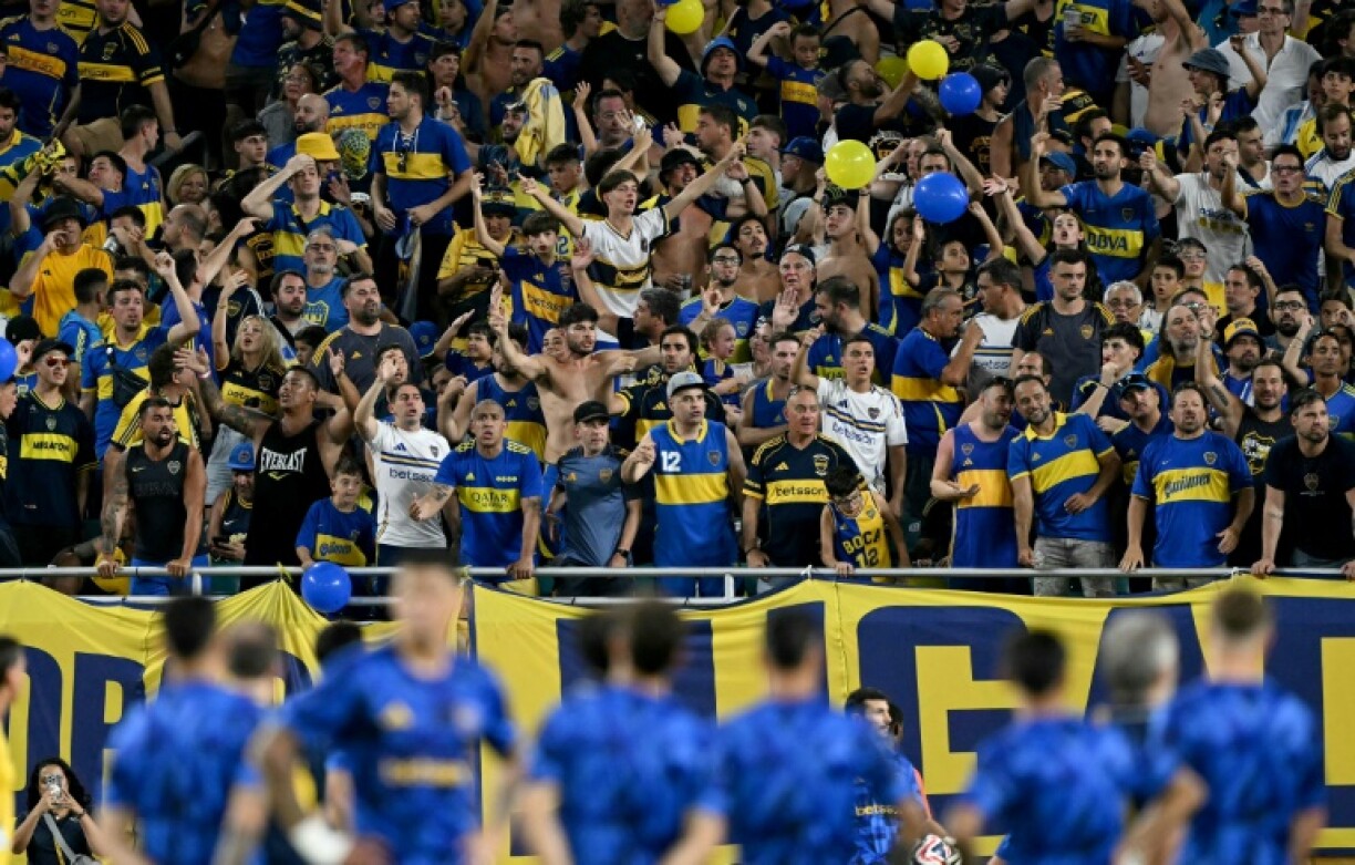 Boca Juniors fans are part of an army of South American supporters at the Club World Cup