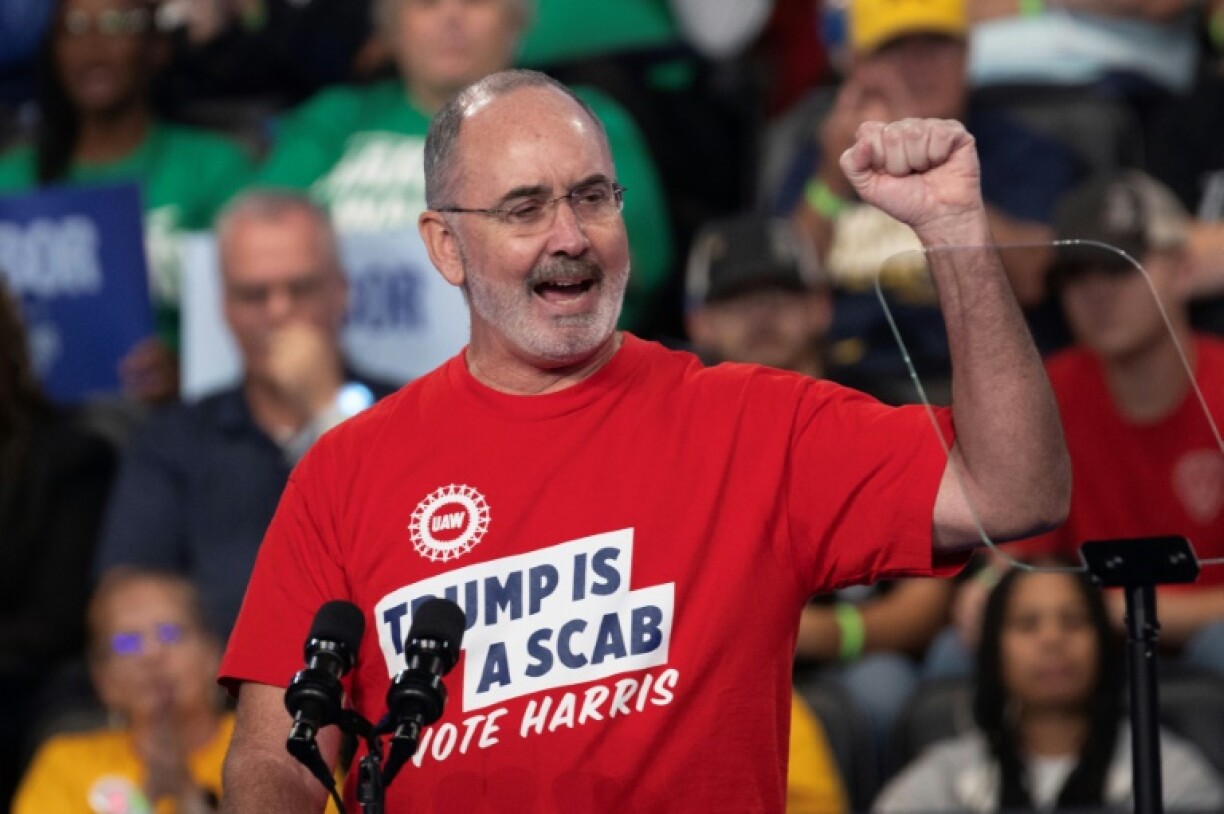 UAW President Shawn Fain endorsed some of President Trump's tariffs while attacking other elements of the Republican's agenda