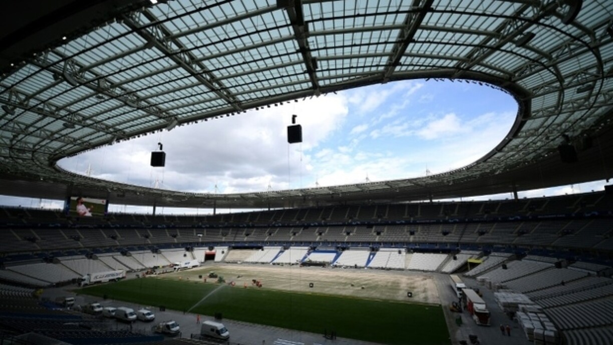 Preparatiounen am Stade de France.