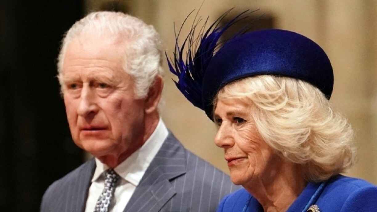 Le roi Charles III et la reine Camilla, le 13 mars 2023 à Londres