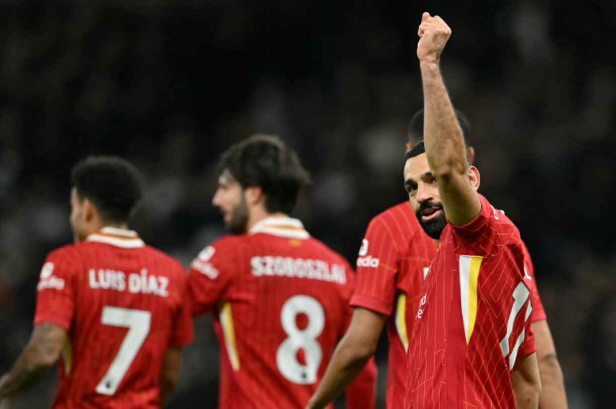 Liverpool are four points clear at the top of the Premier League