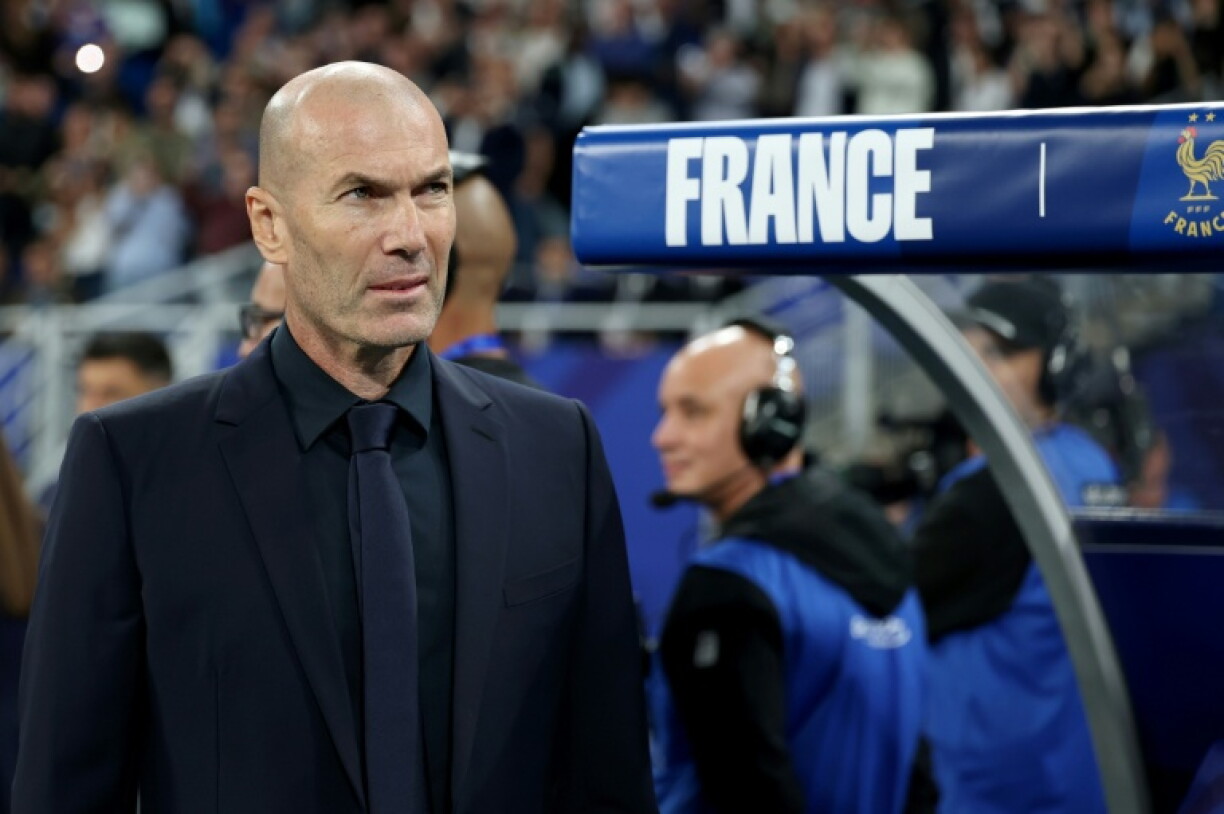 The match was Zinedine Zidane's first home game since being appointed France coach
