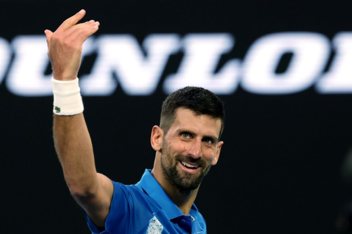 Novak Djokovic marched into an Australian Open quarter-final with Carlos Alcaraz