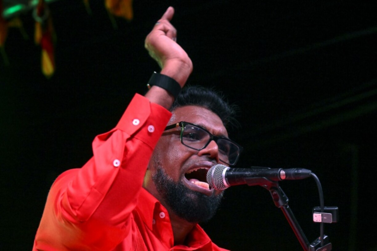 Guyana's President Irfaan Ali, who has presided over an oil boom, is seeking a second term in Monday's general election