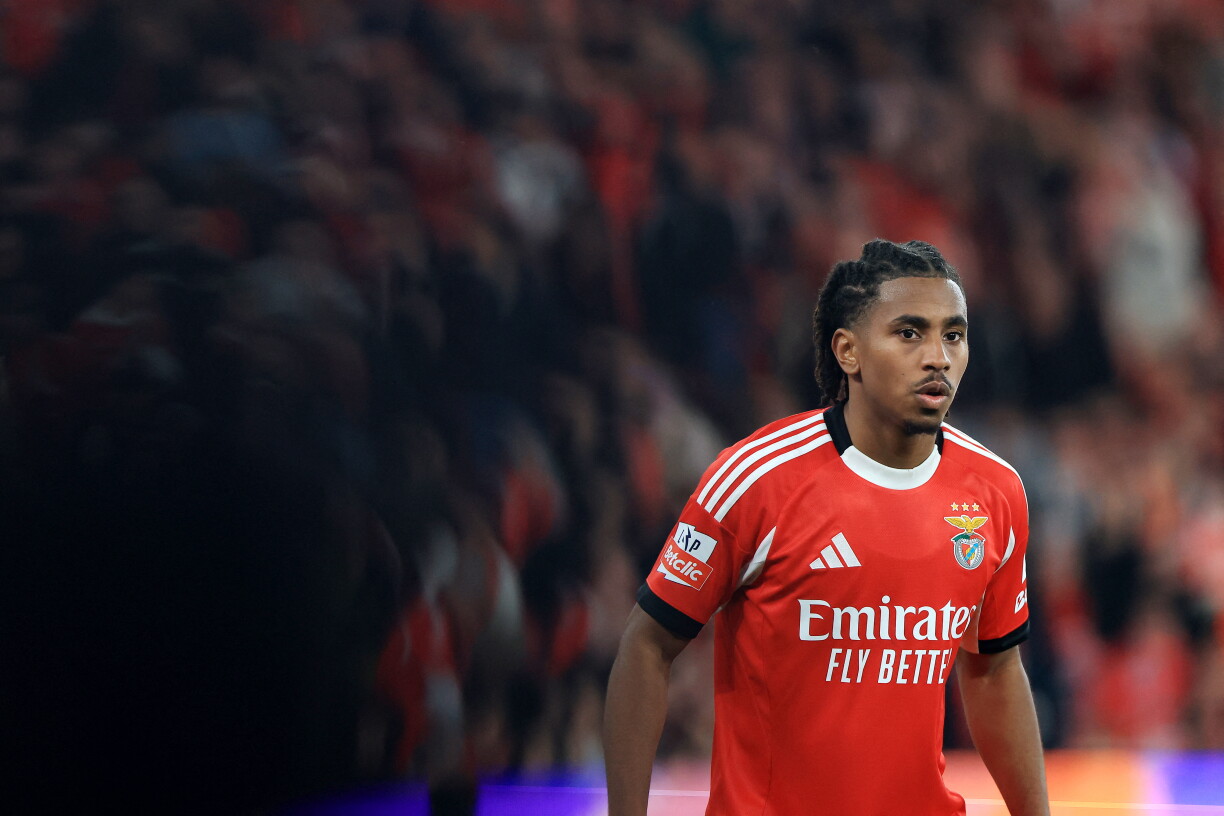 De Leandro Barreiro fält bei Benfica an an der Nationalekipp aus.