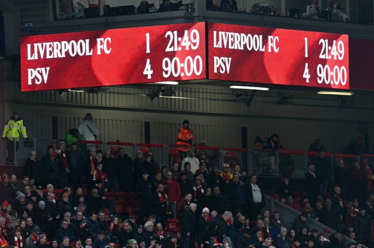 Liverpool suffered a second embarrassing home defeat in five days