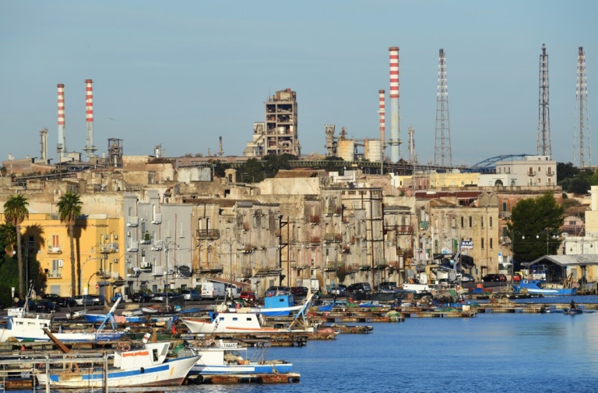 The site formerly known as Ilva is one of Europe's biggest steelworks