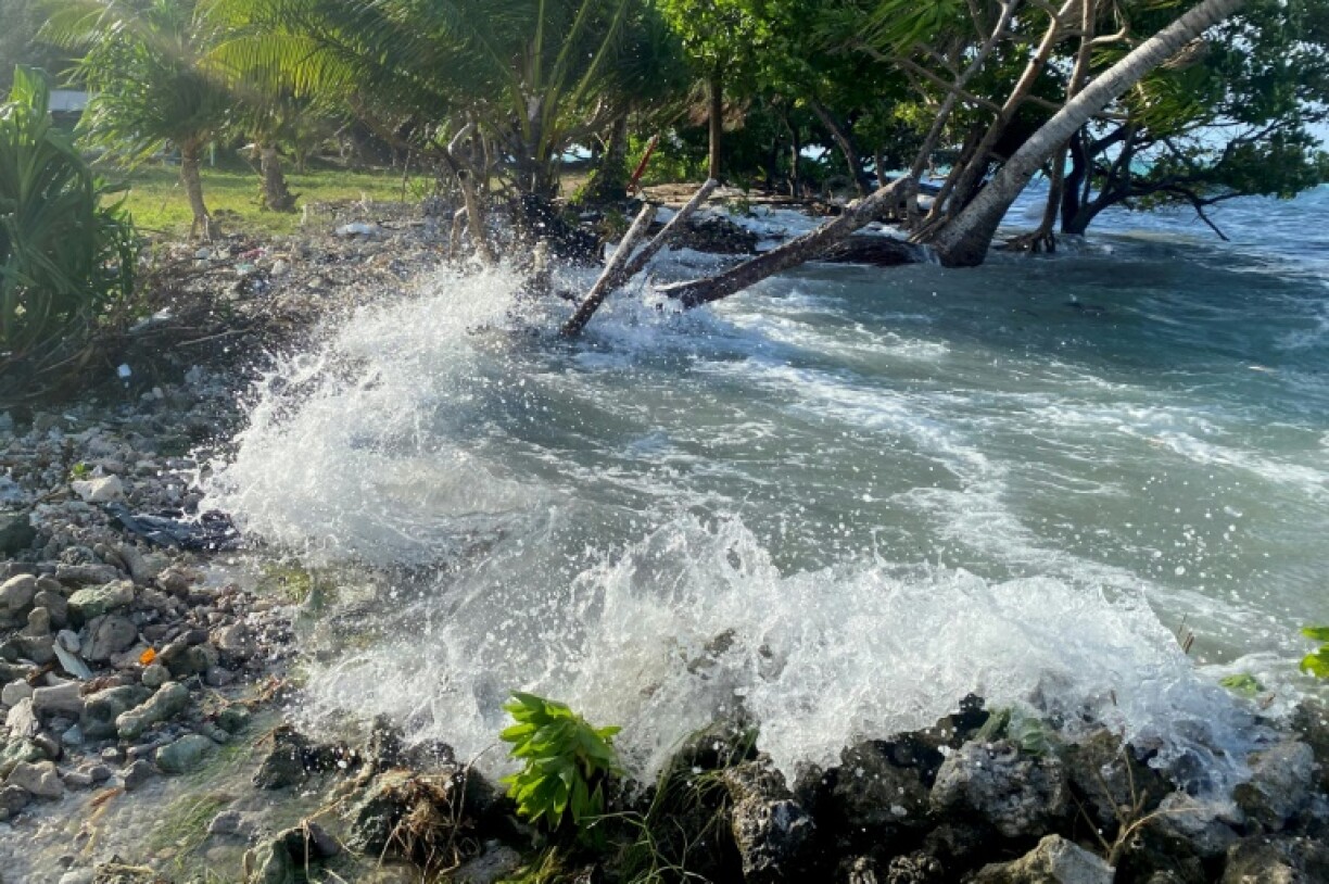 Pacific Island nations are at grave risk from rising sea levels and increasingly violent storms caused by climate change.