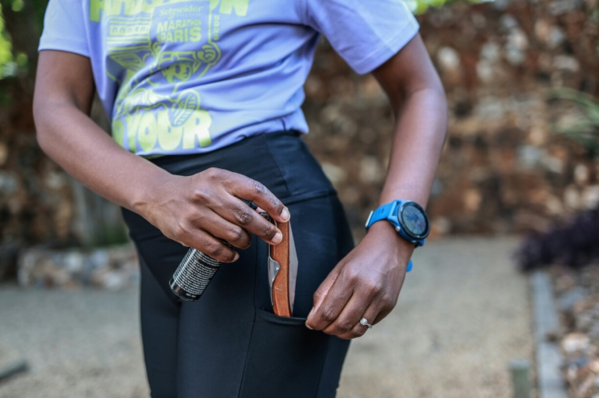South African women are taking extra precautions when out exercising after the bodies of nine women were found, one of them a runner