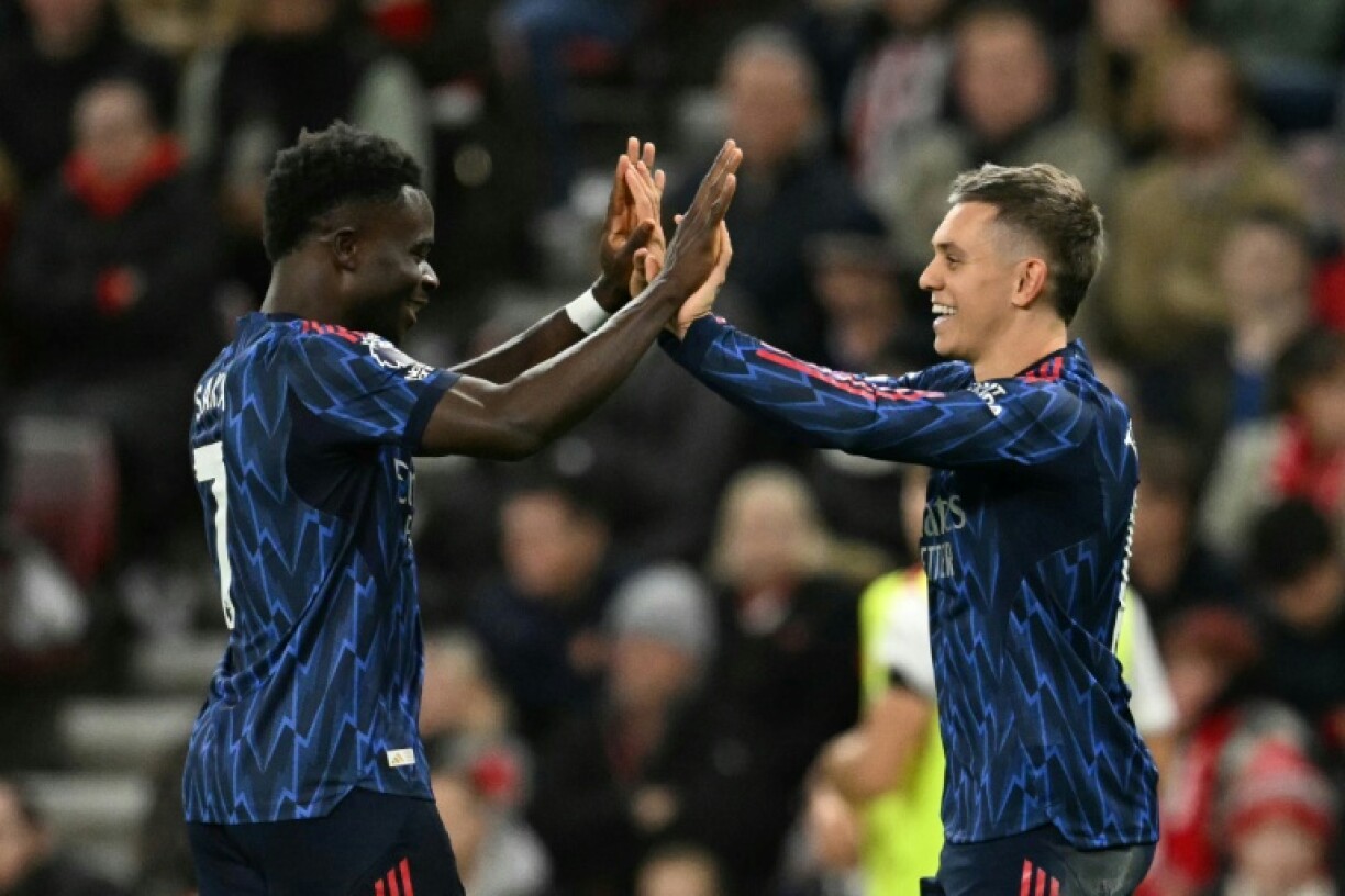 Bukayo Saka and Leandro Trossard scored for Arsenal