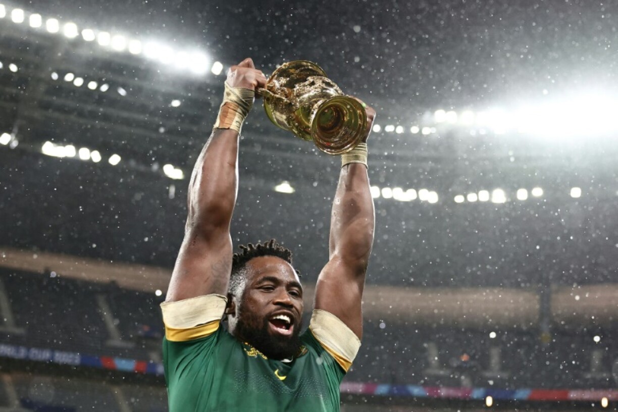 South Africa are the defending Rugby World Cup champions