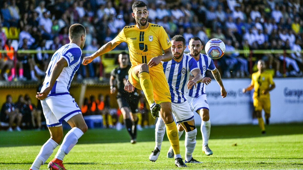 Samir Hadji est attendu à la pointe de l'attaque dudelangeoise pour tourmenter une équipe hespérangeoise moins séduisante ces dernières semaines