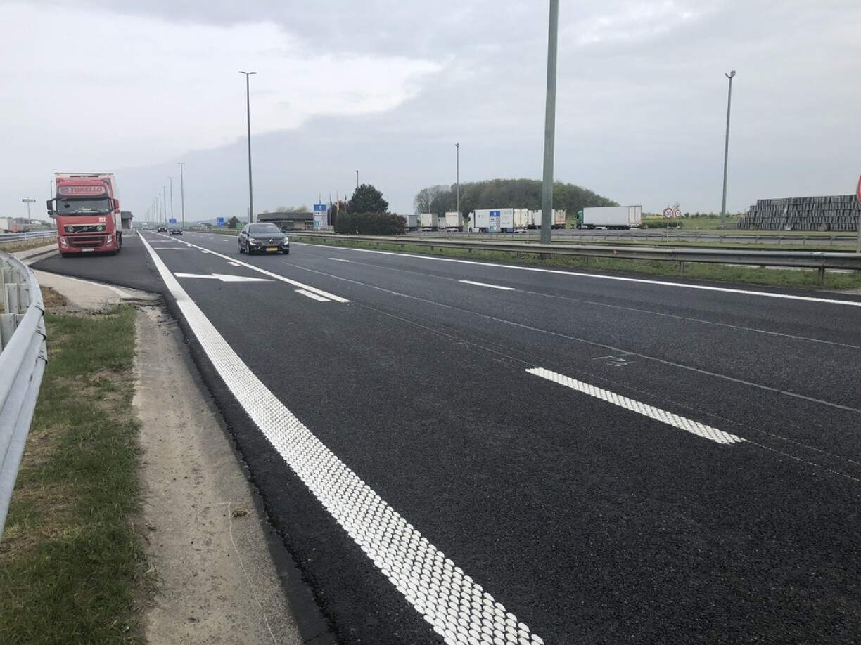 Um Dënschdeg de Moien ass déi 3. Spur op der E411 opgaangen.