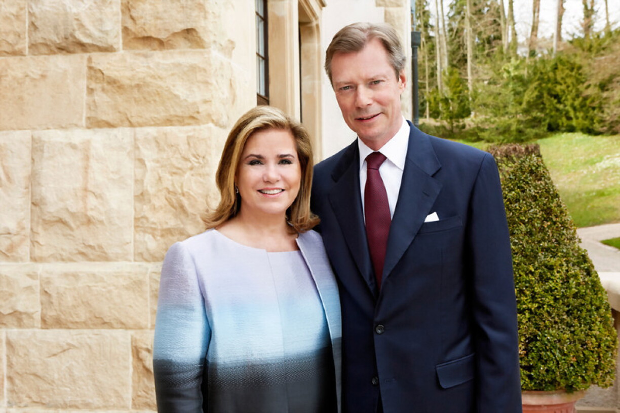 Le Grand-Duc Henri et la Grande-Duchesse Maria Teresa.