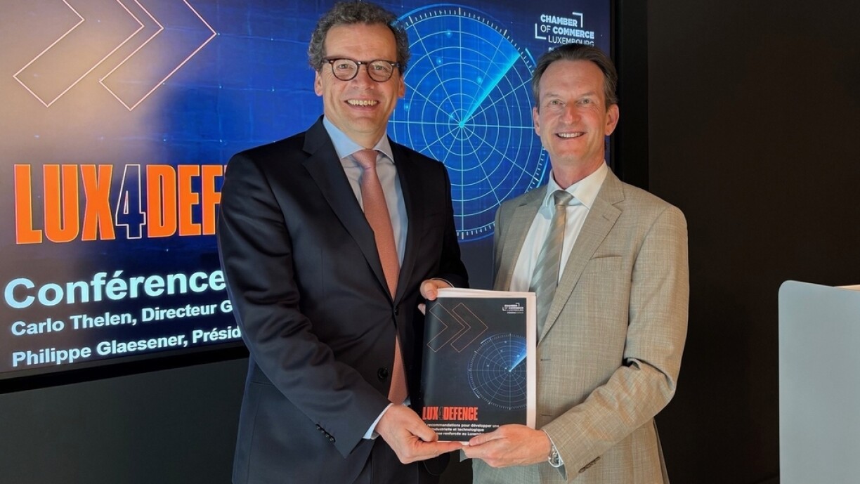 Philipp Glaesener (left) and Carlo Thelen