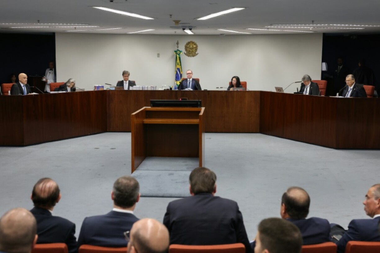 Five judges of Brazil's Supreme Court ruled unanimously that Bolsonaro must stand trial on 'coup' accusations