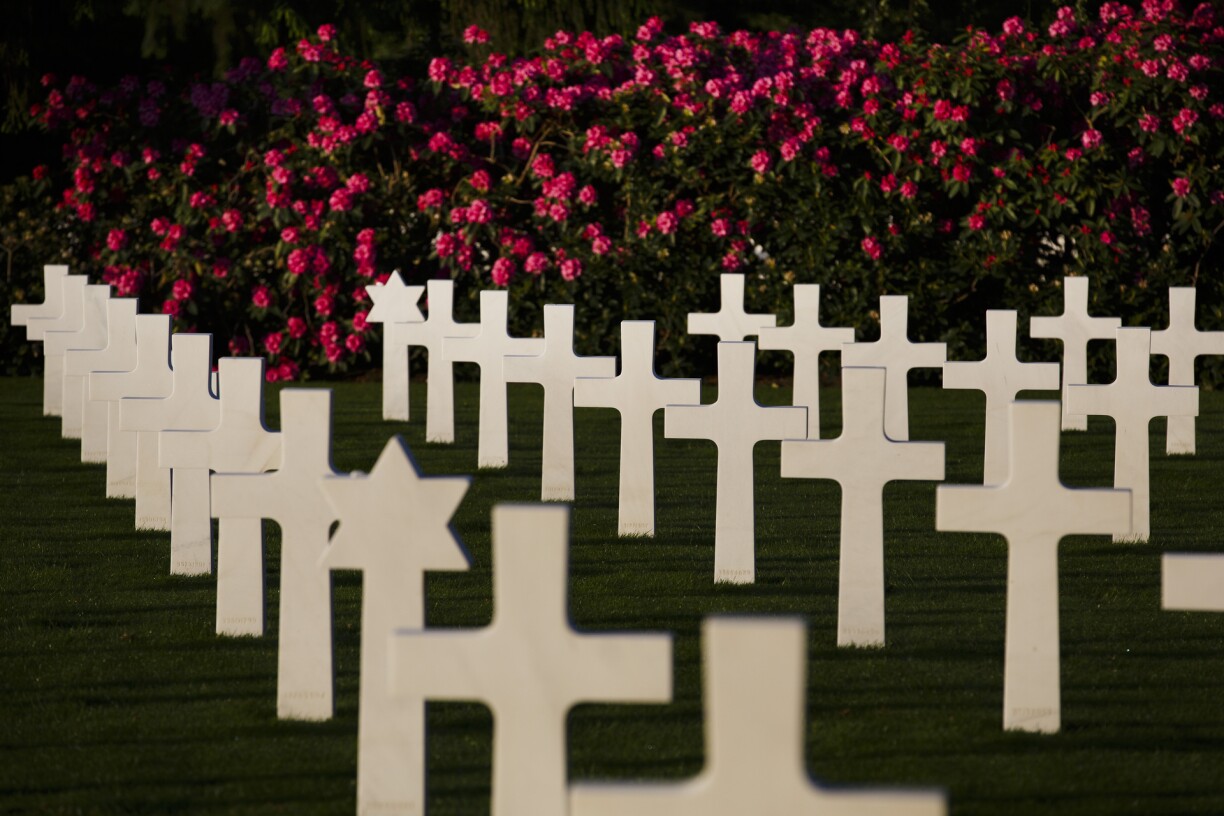 The Luxembourg American Military Cemetery and Memorial in Hamm