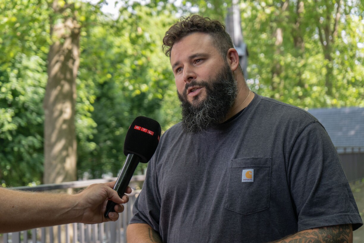 Keven Schimberg in conversation with RTL.