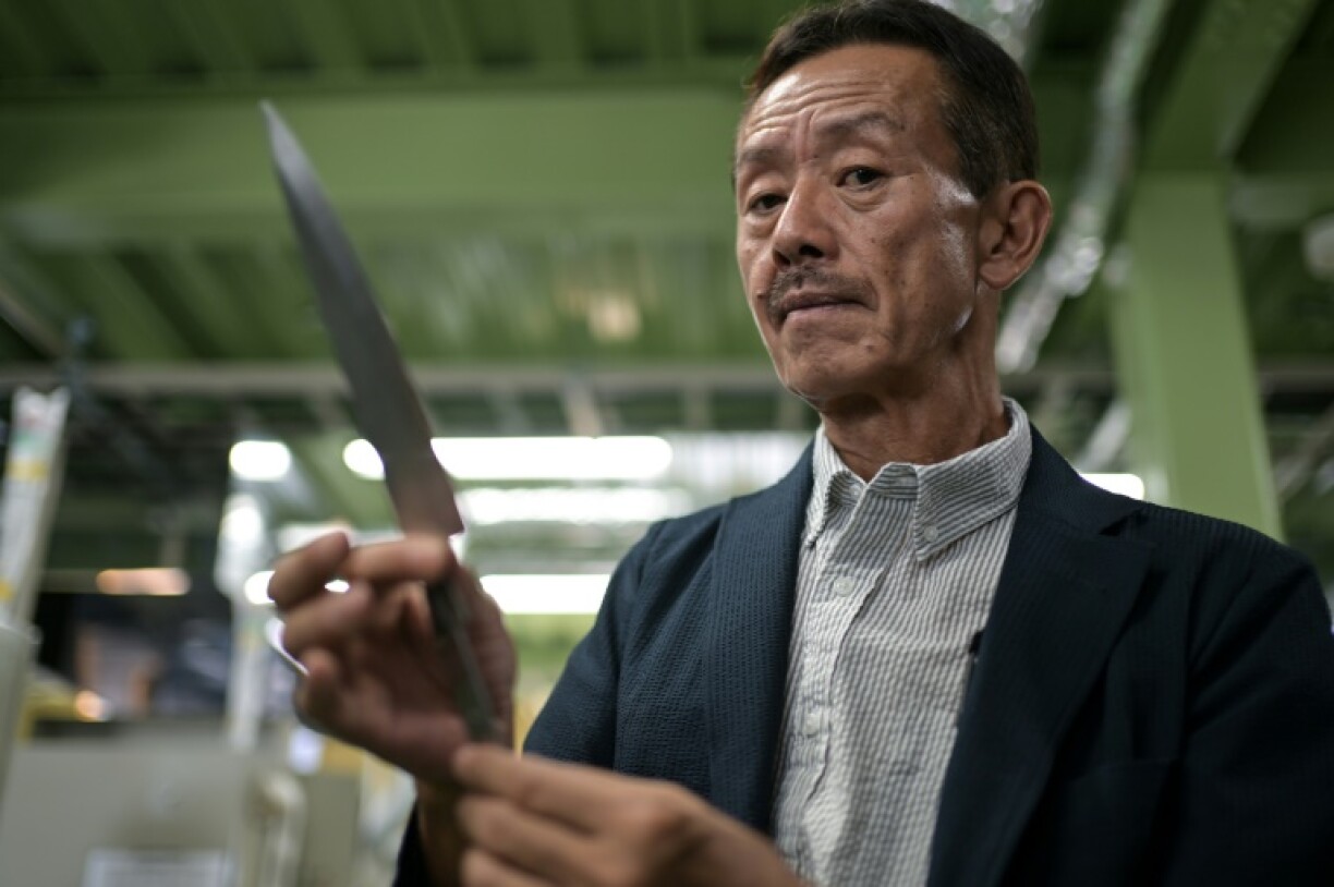 'I'm not that surprised' at the tariff deal, says Katsumi Sumikama, head of Sumikama Cutlery
